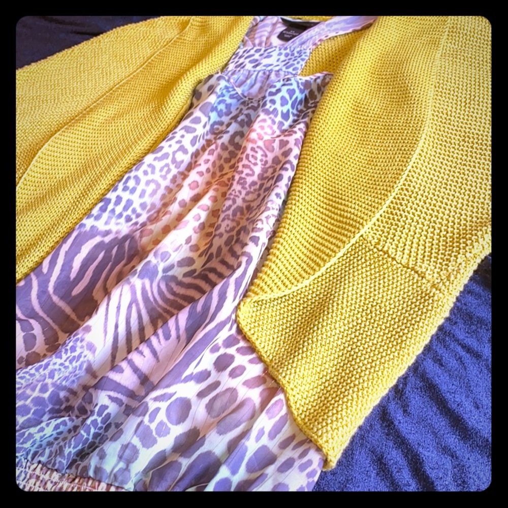 2 Piece Tank and Cardigan